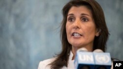 Duta Besar AS untuk PBB, Nikki Haley 