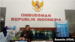 Kantor Ombudsman di Jakarta. (Foto: VOA/Sasmito)