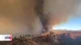 Incendios y lluvias amenazan al sur de California