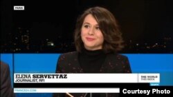 Elena Servetta, umunyamakuru wa RFI
