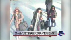 三名英国女孩或前往叙利亚 家人恳求快回家