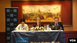 HRW အဖွဲ့ရဲ့ သတင်းစာရှင်းလင်းပွဲ (ဖေဖော်ဝါရီလ ၁၊ ၂၀၁၉)