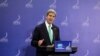 U.S. Secretary of State John Kerry speaks during a press conference at the Asia-Pacific Economic Cooperation (APEC) ministers meeting in Bali, Indonesia, Oct. 5, 2013. 