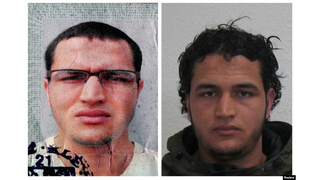 Anis Amri na letku koji je izdala Savezna kriminalistička kancelarija. Amri je osumnjičen da je u ponedeljak izveo napad na božićnoj pijaci u Berlinu