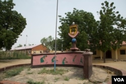 The Yerwa Girls Secondary School in Maiduguri, capital of Nigeria’s Borno state, will reopen on Oct. 10, after being closed for more than two years because of the Boko Haram insurgency. Oct. 5, 2016. (C. Oduah/VOA)