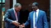 Présidentielle au Kenya: Kenyatta soutient son ancien rival Raila Odinga