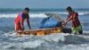 Banned From Boats in Myanmar, Rohingya Fish on Rafts of Junk