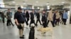 Police and their dogs on duty in New York's Penn Station, April 16, 2013.