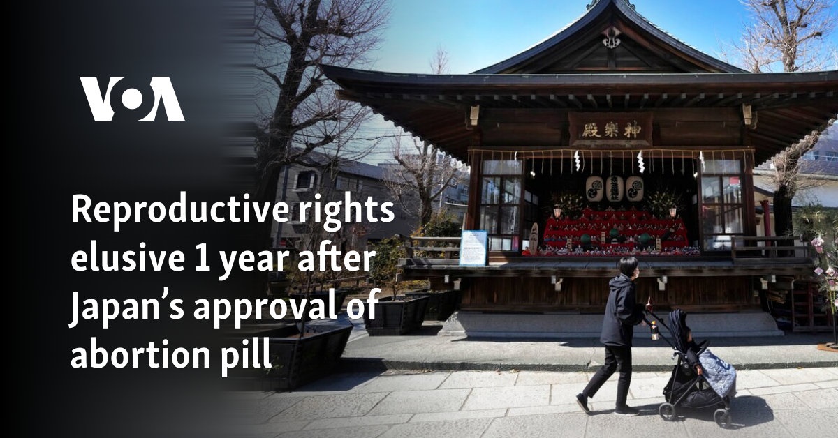Reproductive rights elusive 1 year after Japan’s approval of abortion pill