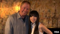 Larry London and Carly Rae Jepsen