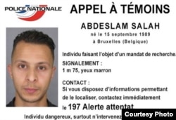 Police handout photo of 8th suspect they are searching for in connection with the Friday terror attacks that rocked Paris, France.