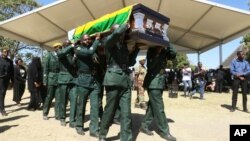 Funeral of the late former president Robert Mugabe at Kutama village, Zvimba communal lands, Mashonaland West province.