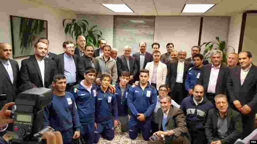 تیم کشتی باشگاهی ایران در نیویورک