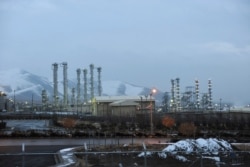 FILE - The heavy water nuclear facility near Arak, Iran, is seen in this photo taken Jan. 15, 2011.