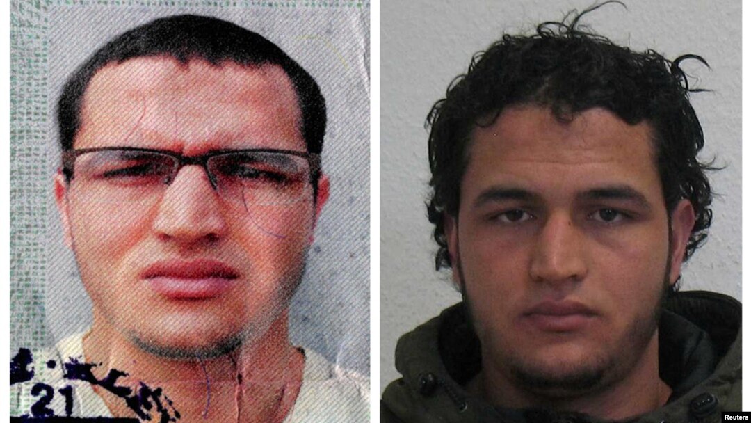 Anis Amri is shown in handout pictures from the German Bundeskriminalamt Federal Crime Office, released Dec. 21, 2016. The main suspect in a truck attack on a Christmas market in Berlin, Amri was killed last Friday in shootout with police in Milan, Italy.