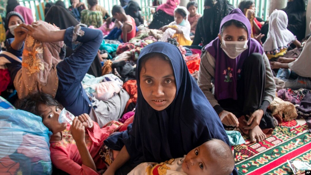 Indoneziyadan panoh topgan qochqin rohinja musulmonlari. 15-noyabr, 2022. 