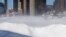 2015年2月16日波士顿东部海滨冬季风暴后的积雪