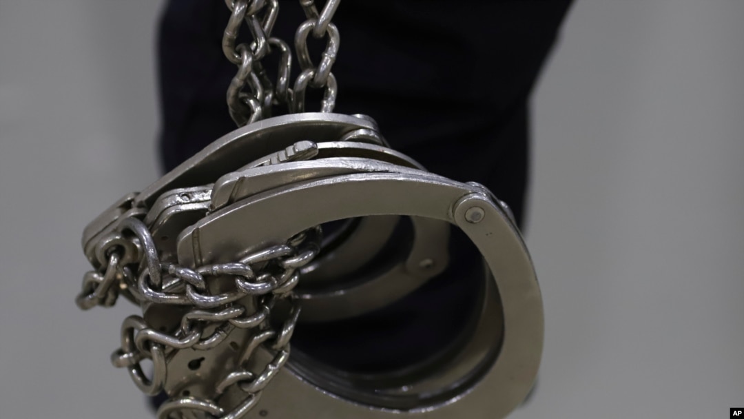 FILE: Representative image of police handcuffs. Taken Feb. 2, 2023