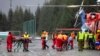 Con helicópteros rescatan a pasajeros de crucero varado frente a Noruega