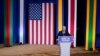 Democratic presidential candidate former Vice President Joe Biden speaks during a Hispanic Heritage Month event, Sept. 15, 2020, at Osceola Heritage Park in Kissimmee, Fla.