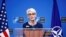 Sub-secretária de Estado Wendy Sherman fala na sede da NATO, Bruxelas, Bélgica, 12 Janeiro 2022