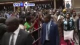 VOA60 AFIRKA: Sabon Shugaban Zimbabwe Emmerson Mnangagwa Ya Gana Da 'Yan Jam'iyyarsa Ta ZANU-PF