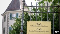 Le siège du Tribunal arbitral du sport à Lausanne, Suisse, le 1er mai 2019 