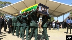 Funeral of the late former president Robert Mugabe at Kutama village, Zvimba communal lands, Mashonaland West province.