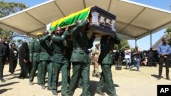 FILE: Funeral of the late former president Robert Mugabe at Kutama village, Zvimba communal lands, Mashonaland West province.