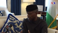 TASKAR VOA: Hira Ta Musamman Tare Da Mataimakin Shugaban Kasar Najeriya Yemi Osinbajo