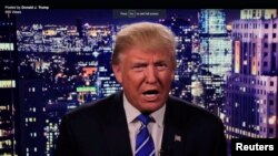 presidential campaign and released via social media after midnight Oct. 8, 2016. 