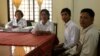 The four newly elected commune council members, from the opposition Cambodia National Rescue Party (CNRP), took up their posts this week, July 3, 2017. (Sun Narin/VOA Khmer)