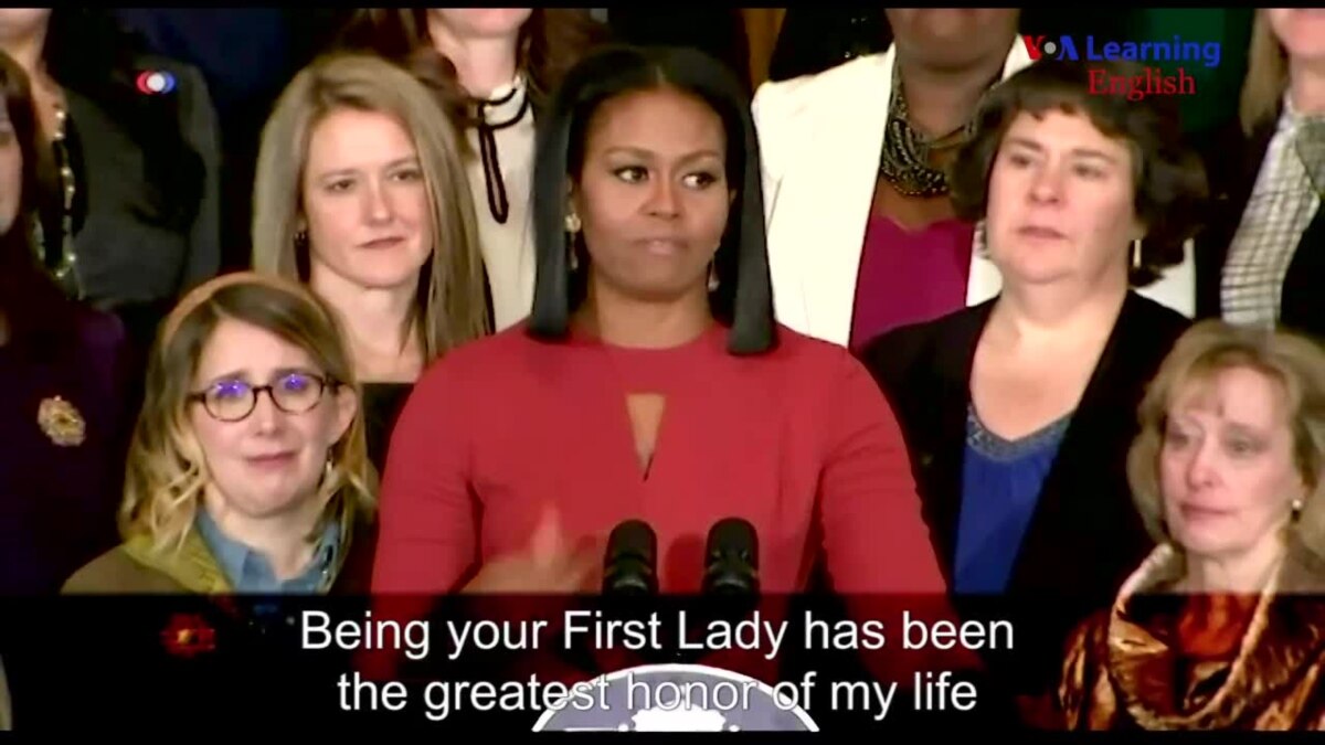 Michelle Obama's Last Official Speech As First Lady