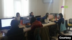 JIN News is an all-women’s news service founded in Turkey’s predominately Kurdish region under the mantra "On the path to truth, with a woman's pen.” (Courtesy - JIN News)