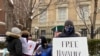 Вашингтон: активисты пикетировали резиденцию посла РФ 