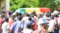 Emotion à l'inhumation de l'enseignant guinéen Mamoudou Barry