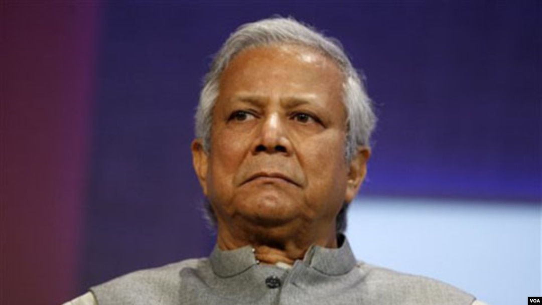 Pendiri Bank Grameen, Muhammad Yunus, pemenang Hadiah Nobel Perdamaian tahun 2006.