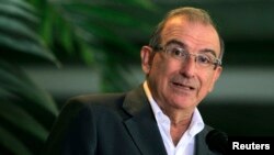 Humberto de la Calle, líder negociador del gobierno en el diálogo de paz con las FARC