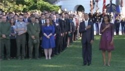 Video of September 11 ceremonies in Washington and New York