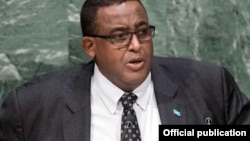 Firayim Ministan Somalia Omar Abdirashid Ali Shamarke