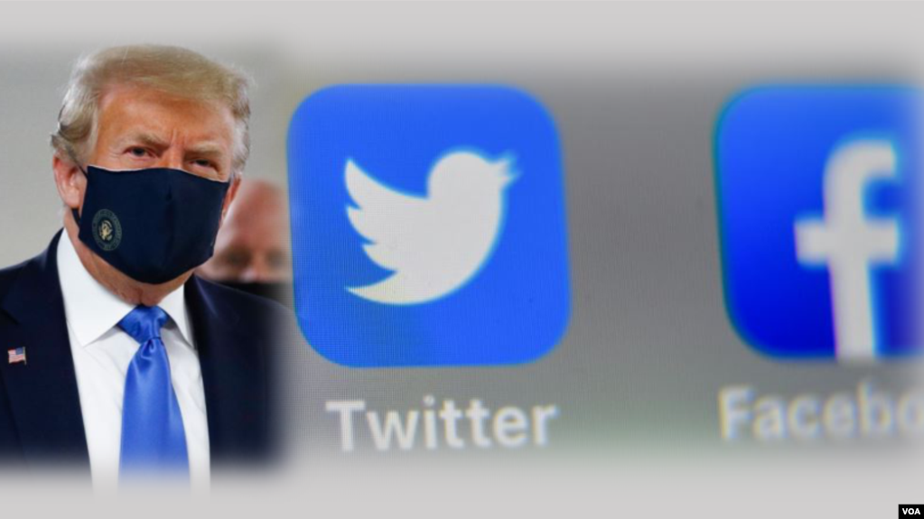 Chiến dịch tranh cử của ông Trump cáo buộc các mạng xã hội có thành kiến chống lại tổng thống.