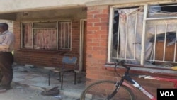 Suspected Zanu PF activists stoned this house in Chitungwiza