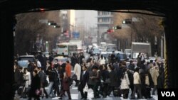 Para pejalan kaki di jalanan Tokyo (Foto: dok).