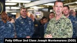 FILE - Navy Admiral John Richardson