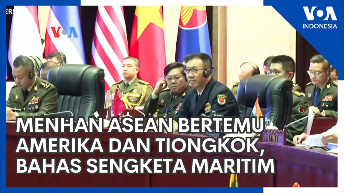 Menhan ASEAN Bertemu Amerika dan Tiongkok, Bahas Sengketa Maritim
