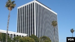 Kantor pusat Perusahaan Internet untuk Pemberian Nama dan Nomor (ICANN) di Marina del Rey, negara bagian California, AS (foto: dok).