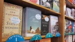 Some popular choices at the Politics and Prose bookstore in Washington