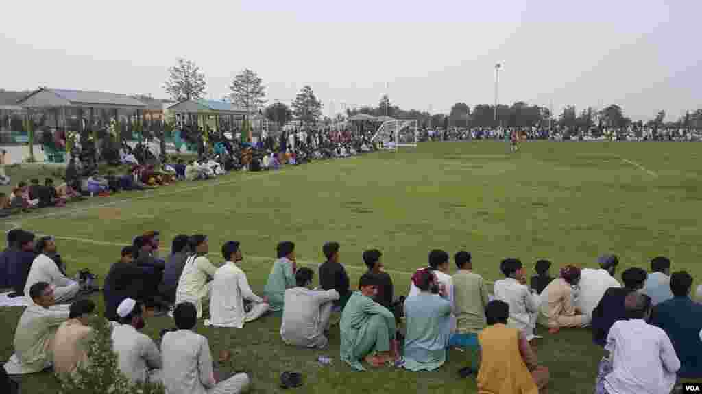 په خوست ولایت کې د فوټبال په زړه پورې لوبې