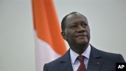 Ivorian President Alasssane Ouattara