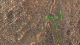 This map shows the approximate flight path of NASA’s Ingenuity Mars Helicopter during its ninth flight, on July 5, 2021. (Photo Credit: NASA/JPL-Caltech)